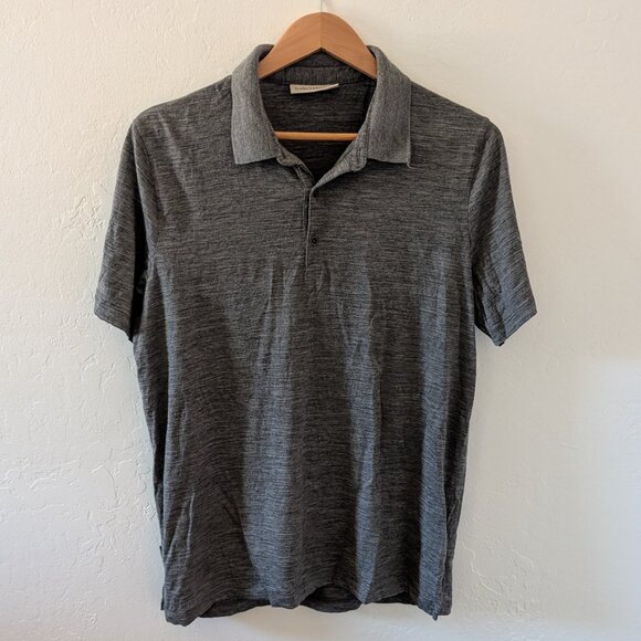 Icebreaker Men's 100% Merino Wool Polo Shirt - Picture 1 of 9